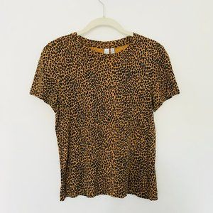 Cheetah Print Tee